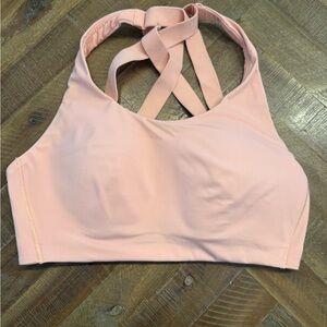 Lululemon High Impact Light Pink Sports Bra